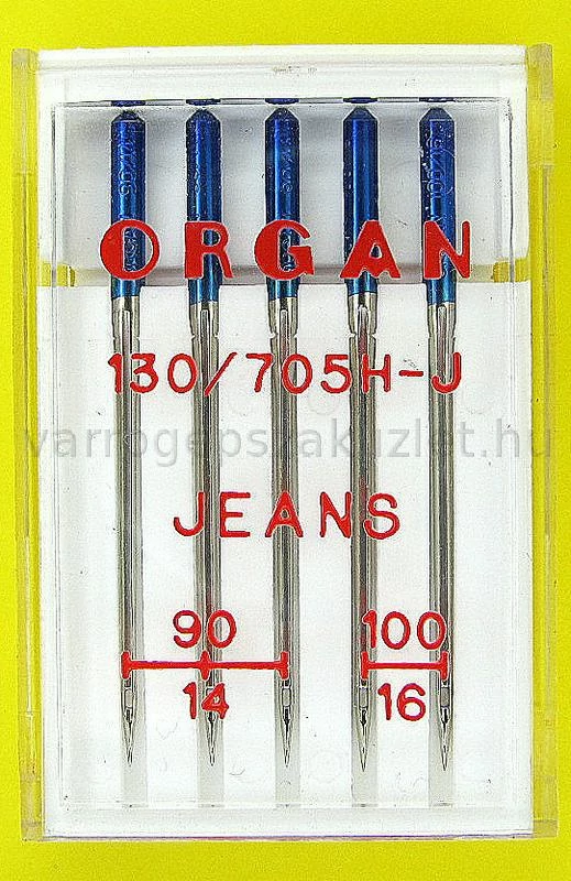 705H Jeans tű  Organ - vegyes