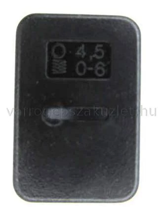 Pfaff 4,5mm széles lyukkészítő lap -820238096
