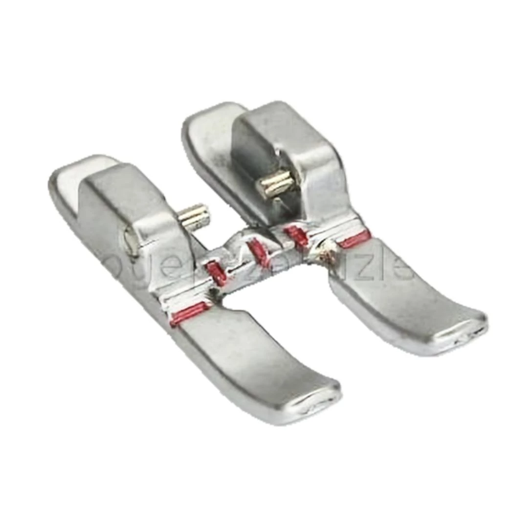 Nyitott lábujjú Pfaff 6mm széles IDT fém cikcakk talp  - 93-036931-91