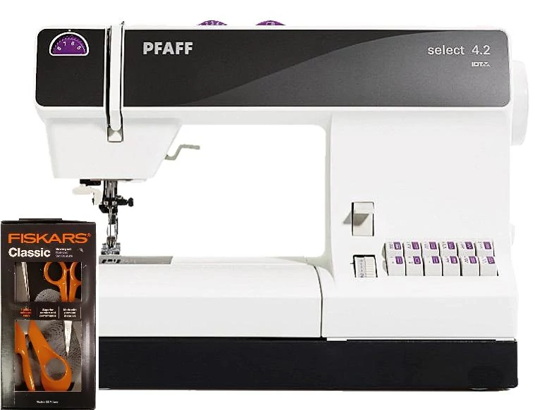 Pfaff select 4.2 varrógép + AJÁNDÉK FISKARS OLLÓSZETT