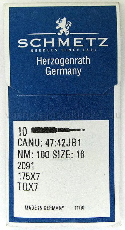 2091, 175x7 Schmetz