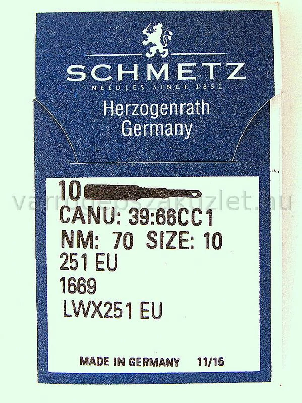 251EU,  Schmetz