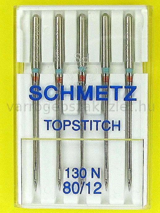 130N (705H) Topstich - 80-as hosszúlyukú tű  Schmetz