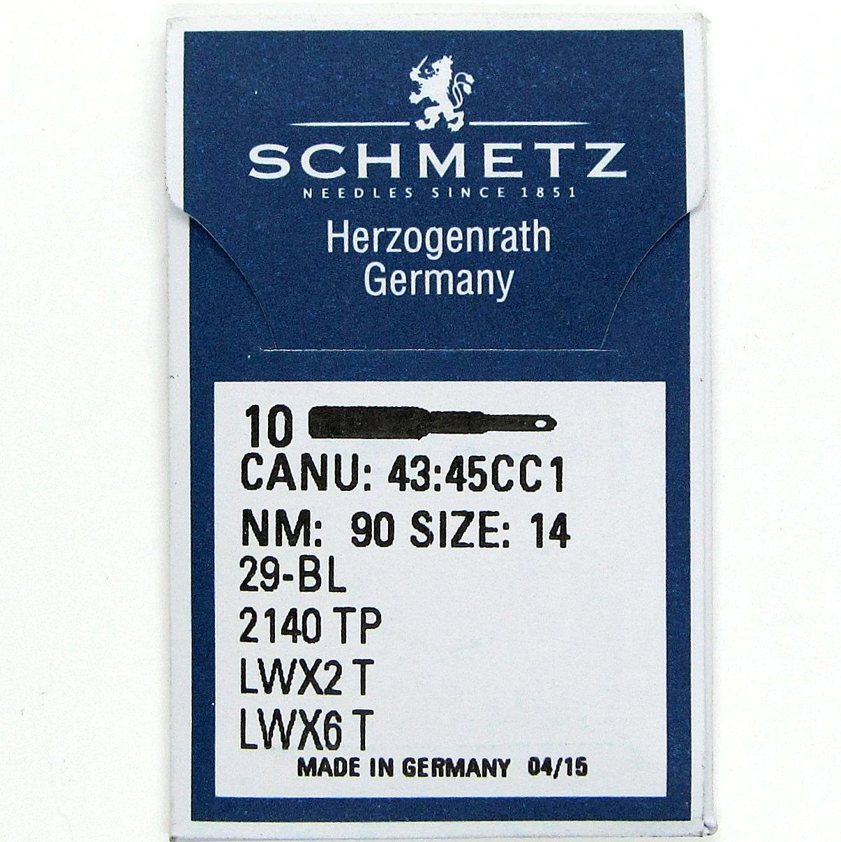 29BL / 2140TP  Schmetz