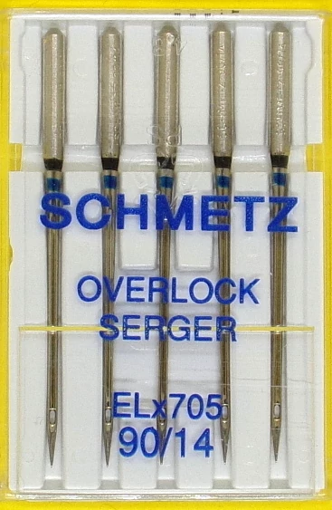 ELx705H overlock tű  - rugalmas anyagokhoz  - Schmetz