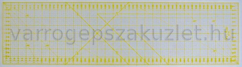 M1660 Yellow Sew Mate 16x60cm vonalzó - sárga